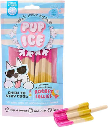 Imaginelees Pup Ice Rocket Lollies 90g - 2 Pcs